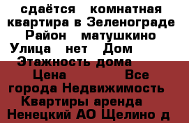 сдаётся 1 комнатная квартира в Зеленограде › Район ­ матушкино › Улица ­ нет › Дом ­ 513 › Этажность дома ­ 14 › Цена ­ 20 000 - Все города Недвижимость » Квартиры аренда   . Ненецкий АО,Щелино д.